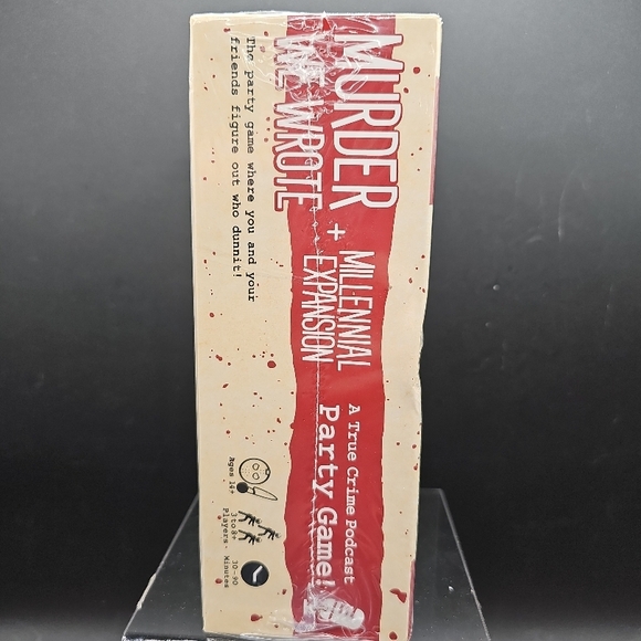 Murder We Wrote KESS Expanded Party Game True Crime Podcast 150 Cards - Picture 6 of 6